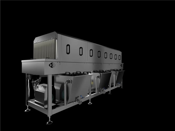 供應(yīng)山東不銹鋼周轉(zhuǎn)筐洗筐機(jī)，洗箱機(jī)，塑料筐洗筐機(jī)，