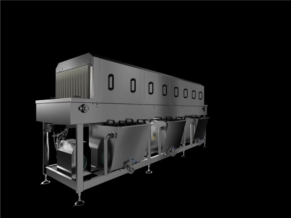 供應(yīng)山東不銹鋼周轉(zhuǎn)筐洗筐機(jī)，洗箱機(jī)，塑料筐洗筐機(jī)，