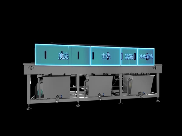 洗箱機(jī)，洗箱機(jī)價(jià)格，食品周轉(zhuǎn)箱洗箱機(jī)