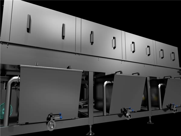 周轉(zhuǎn)箱清洗機(jī)，果蔬氣泡清洗機(jī)，檳榔篩盤清洗機(jī)，洗盤機(jī)，洗筐機(jī)